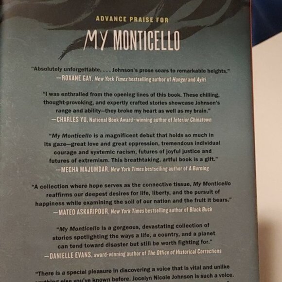 3/$13 My Monticello by Jocelyn Nicole Johnson 2021 adult novel book - Picture 4 of 10